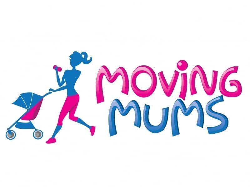 Cartoon logo moving mums