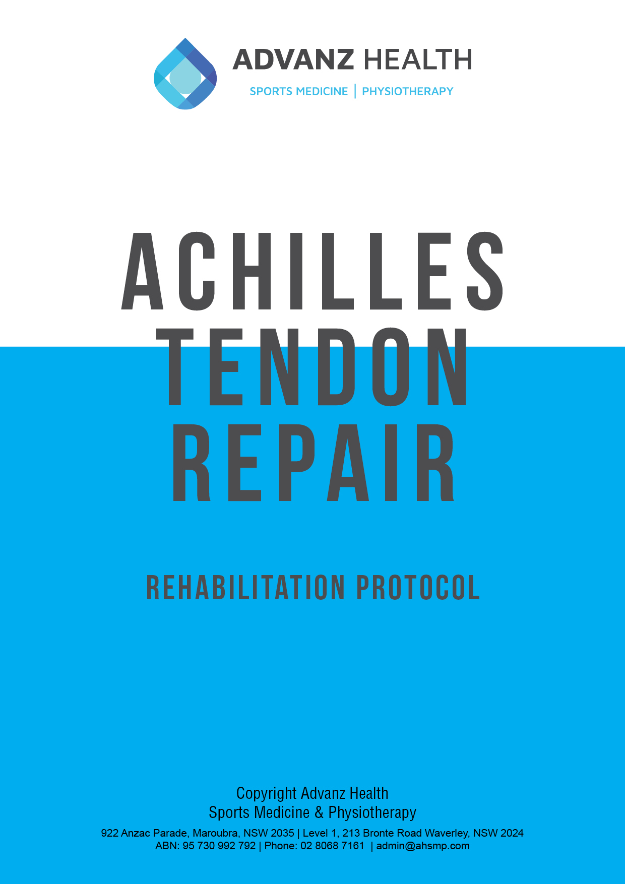 Achilles tendon cover image