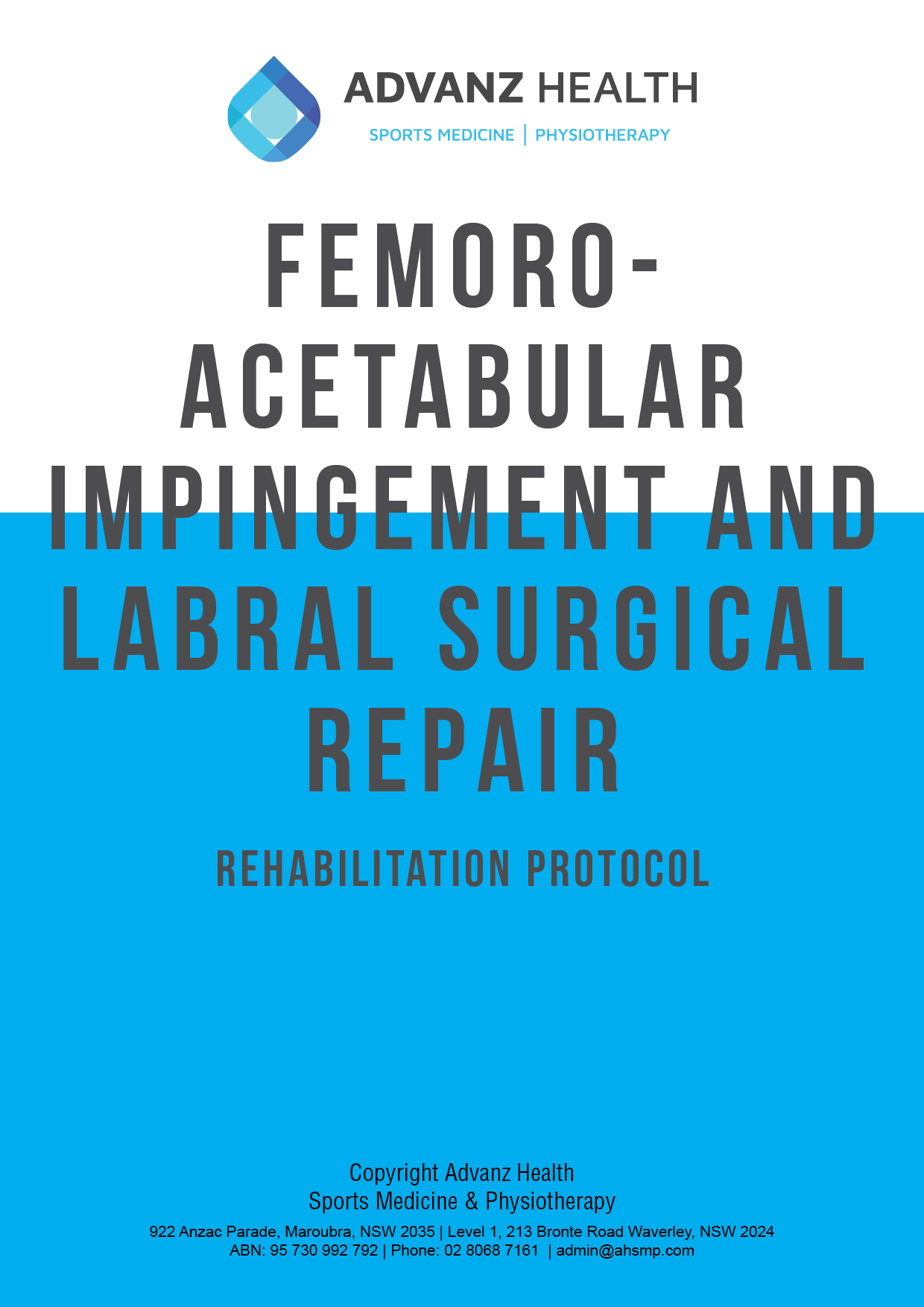 Fai surgical protocol image