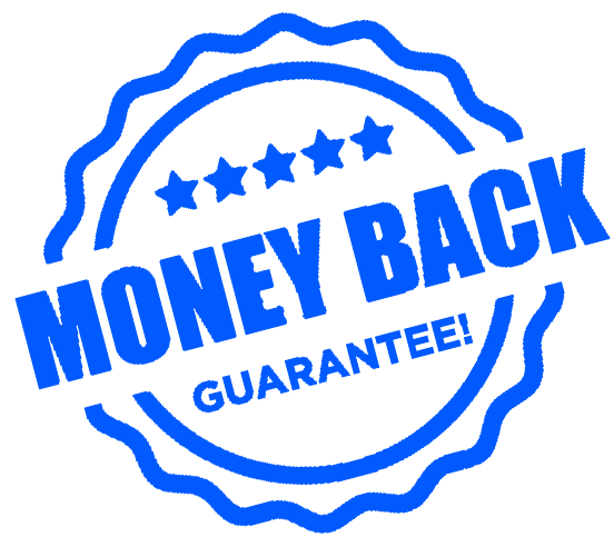 money back logo blue