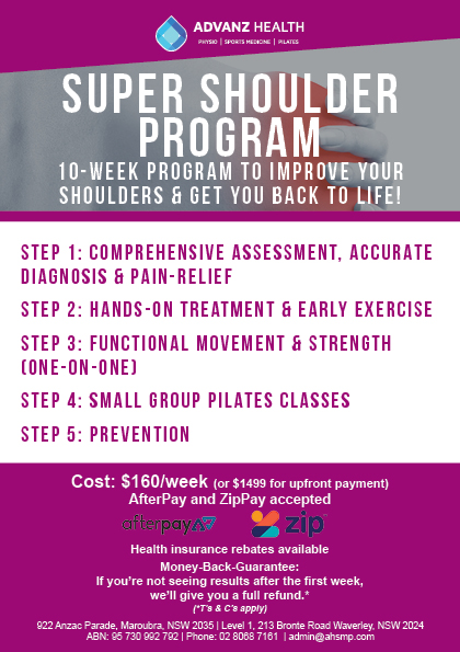 shoulder web flyer