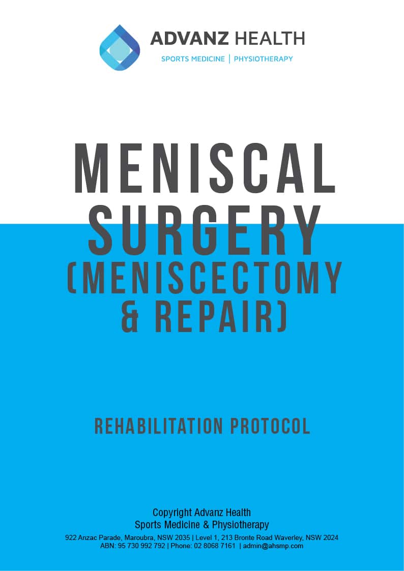 meniscal cover image
